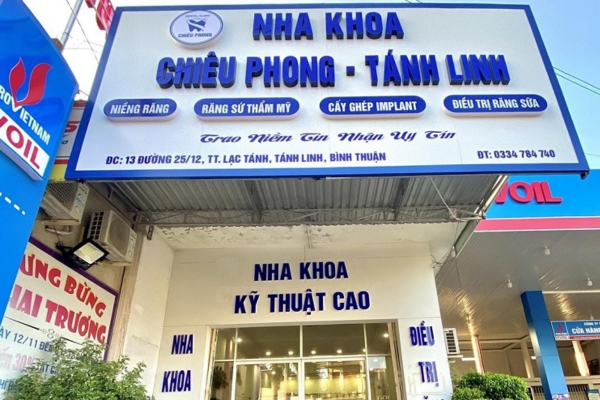 Mẫu bảng hiệu nha khoa đẹp