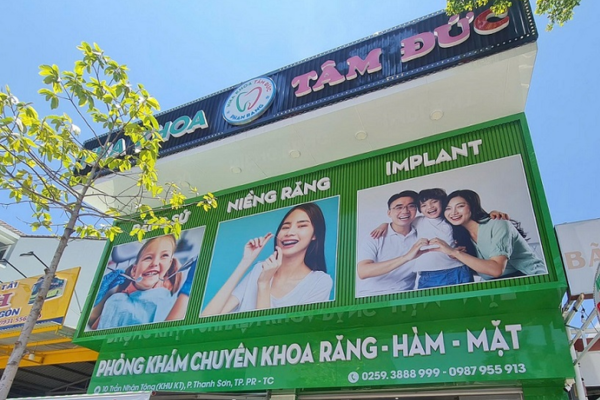 Mẫu bảng hiệu nha khoa đẹp