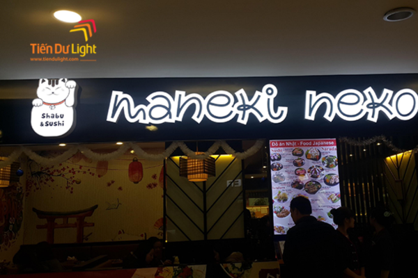 Ưu điểm biển chữ nổi đẹp