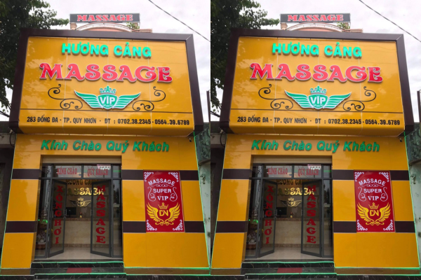 Bảng hiệu massage đẹp tăng khả năng thu hút khách hàng