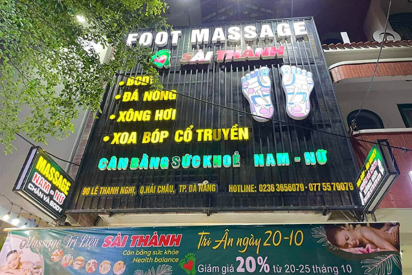 Biển được thiết kế nổi bật ấn tượng