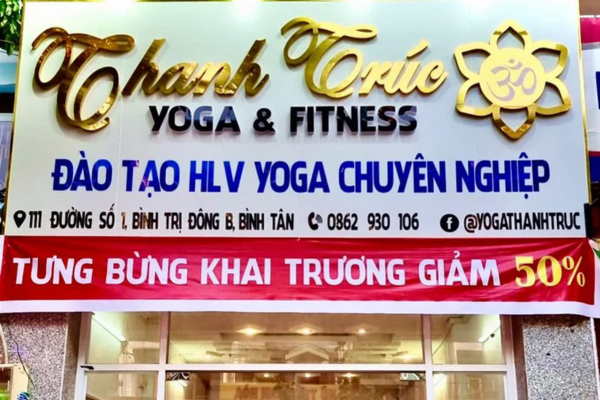 Bí quyết sở hữu mẫu biển quảng cáo yoga đẹp