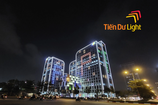 Những lưu ý quan trọng khi thiết kế chiếu sáng kiến trúc tòa nhà hiện đại